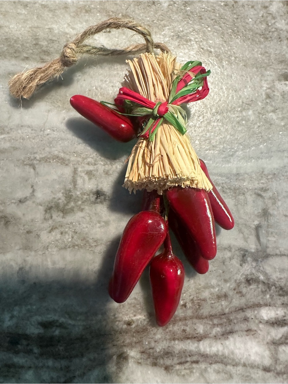 Vintage Decorative Red Chili Pepper ornament